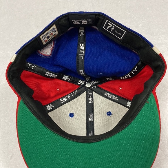 Cooperation heritage 59fifty Atlanta braves cap hat 7 3/4 61.5 cm - Picture 7 of 10